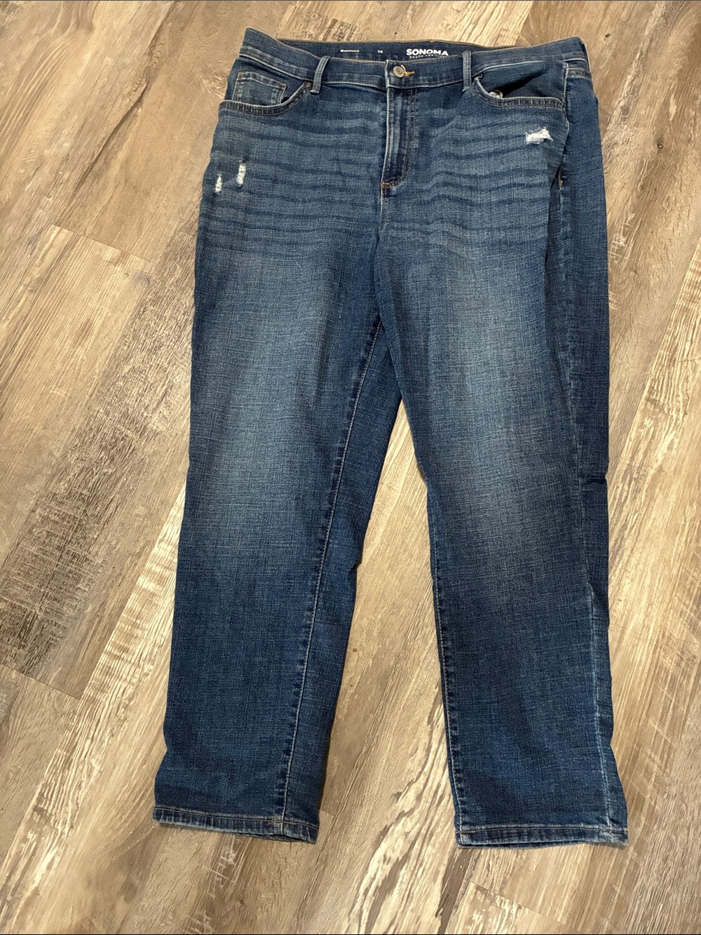 Sonoma Mid-Rise Dark Blue Women's Jeans